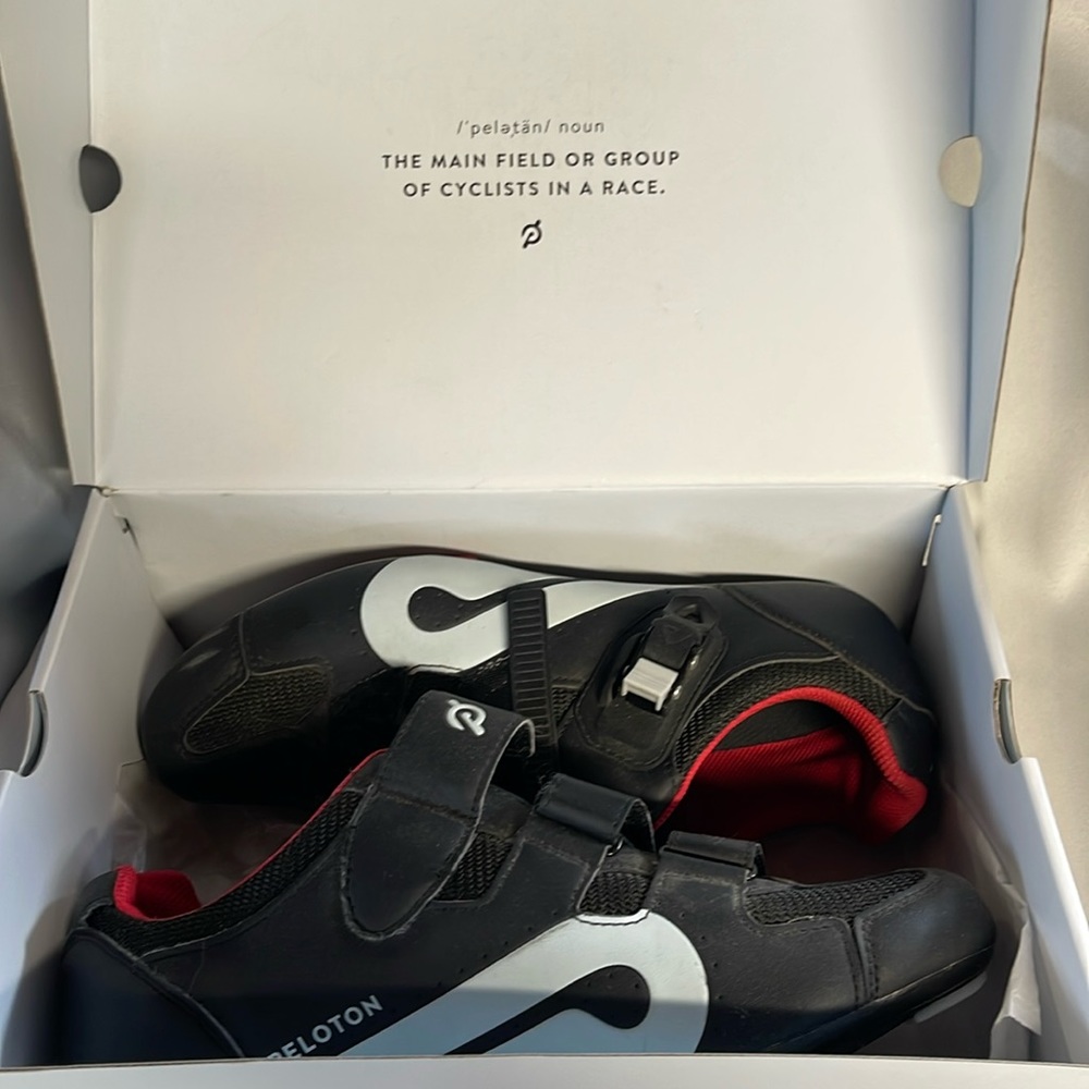 Peloton Click in shoes